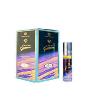 Al-Rehab Crown Perfumes Superman Concentrated Attar Oil Parfum 6ml 6packs